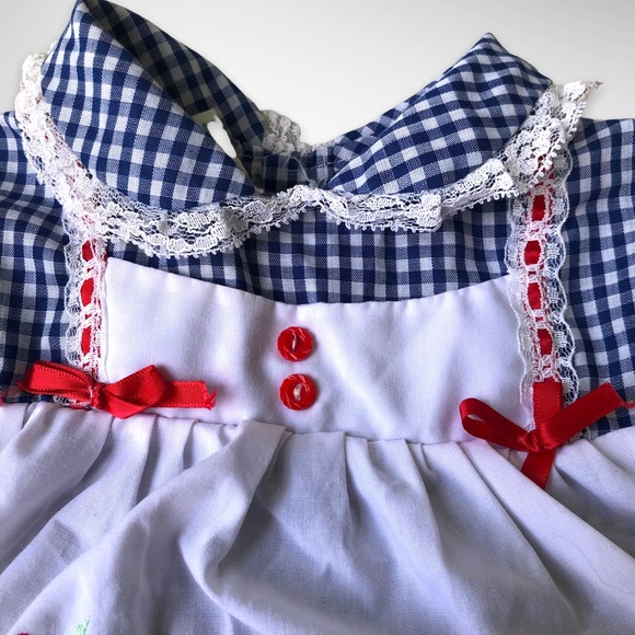 CRADLE TOGS | Vintage Baby Daddy’s Girl Dress and matching diaper cover - Picture 4 of 13
